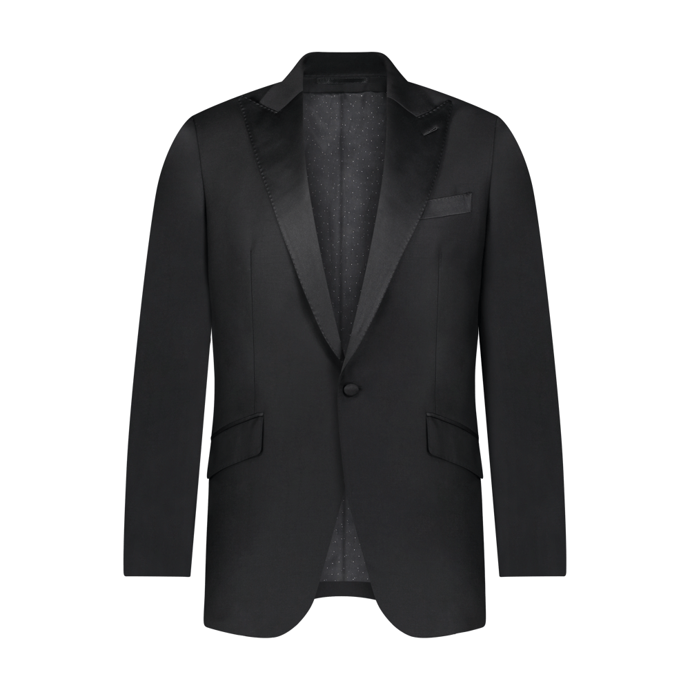 Black Classic Formal Jacket The Epitome of Elegance Q Clothier