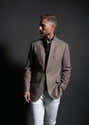Blazer Homme Casual Friday - Coupe Ajustée - Deux Boutons - Léger Et Extensible - Pour Tenue Décontractée Ou Bureau - 5